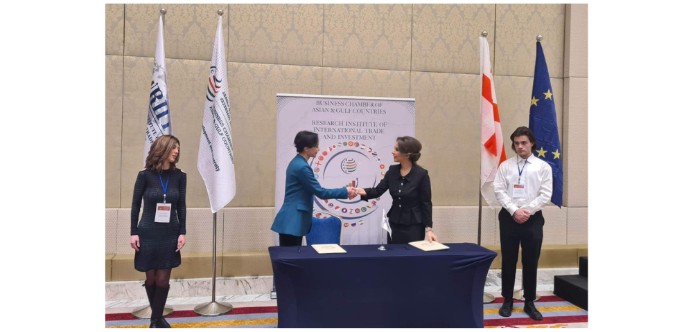 A memorandum of cooperation was signed between ACT and the Institute of International Trade and Investment